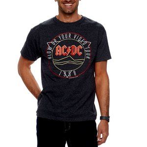 AC/DC Blow Up Your Video Tour 1988 metal rock Official T-Shirt XLT B&T NWT